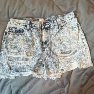 SNEAKPEEK Boyfriend Distressed Jean Shorts Sz. Med